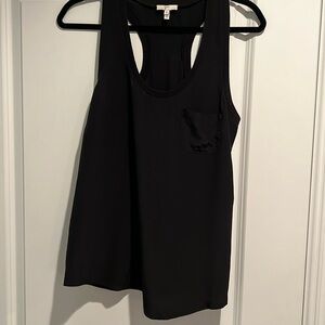 Joie black silk tank
